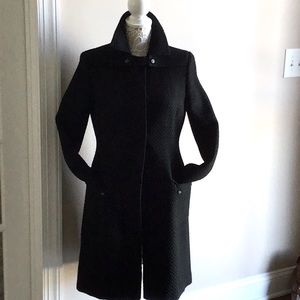 Elie Tahari Black wool blend Elie Tahari coat